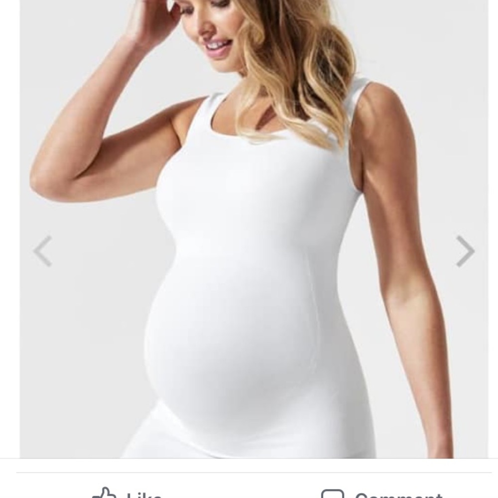 2 Blanqi Everyday Maternity belly support tops
